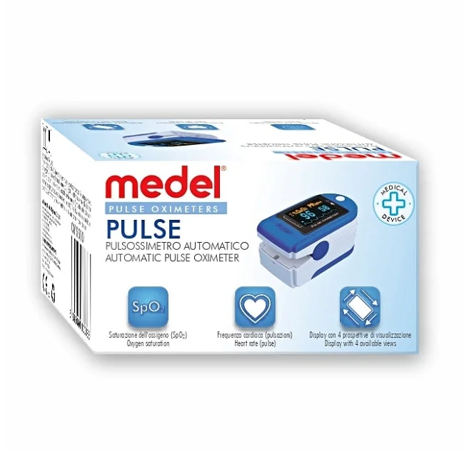Medel Pulsoximetru Pulse pentru adulti si copii de peste 4 ani