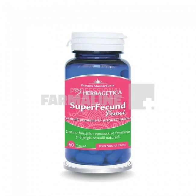 Super Fecund Femei 60 capsule