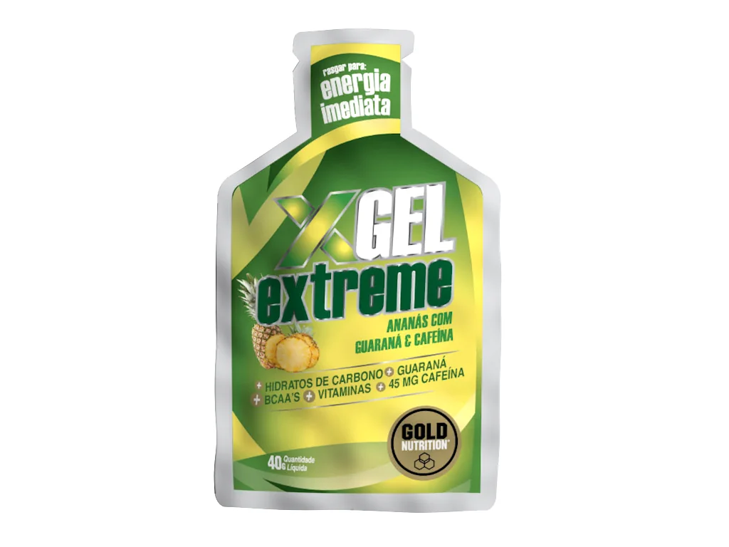 Gold Nutrition Extreme Gel guarana si ananas 40 g