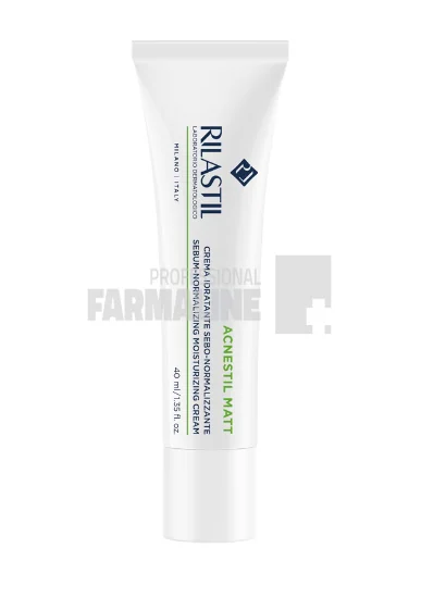 Rilastil Acnestil Matt Crema hidratanta seboregulatoare 40 ml