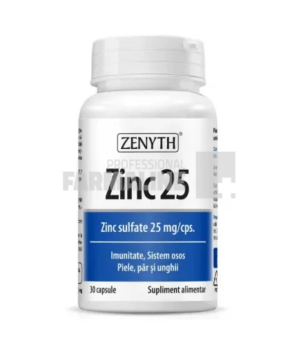 Zinc 25 mg 30 capsule