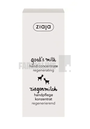 Ziaja Goat's Milk Crema regeneranta pentru maini 50 ml