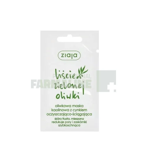 Ziaja Olive Leaf Masca astrigenta pentru ten normal - mixt 7 ml