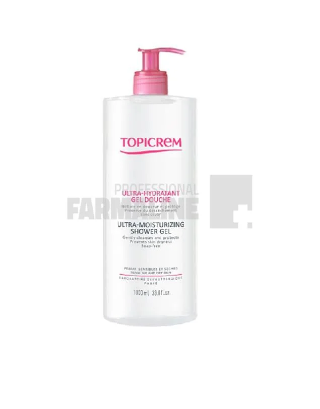 Topicrem Gel dus ultra hidratant  UM 1000 ml