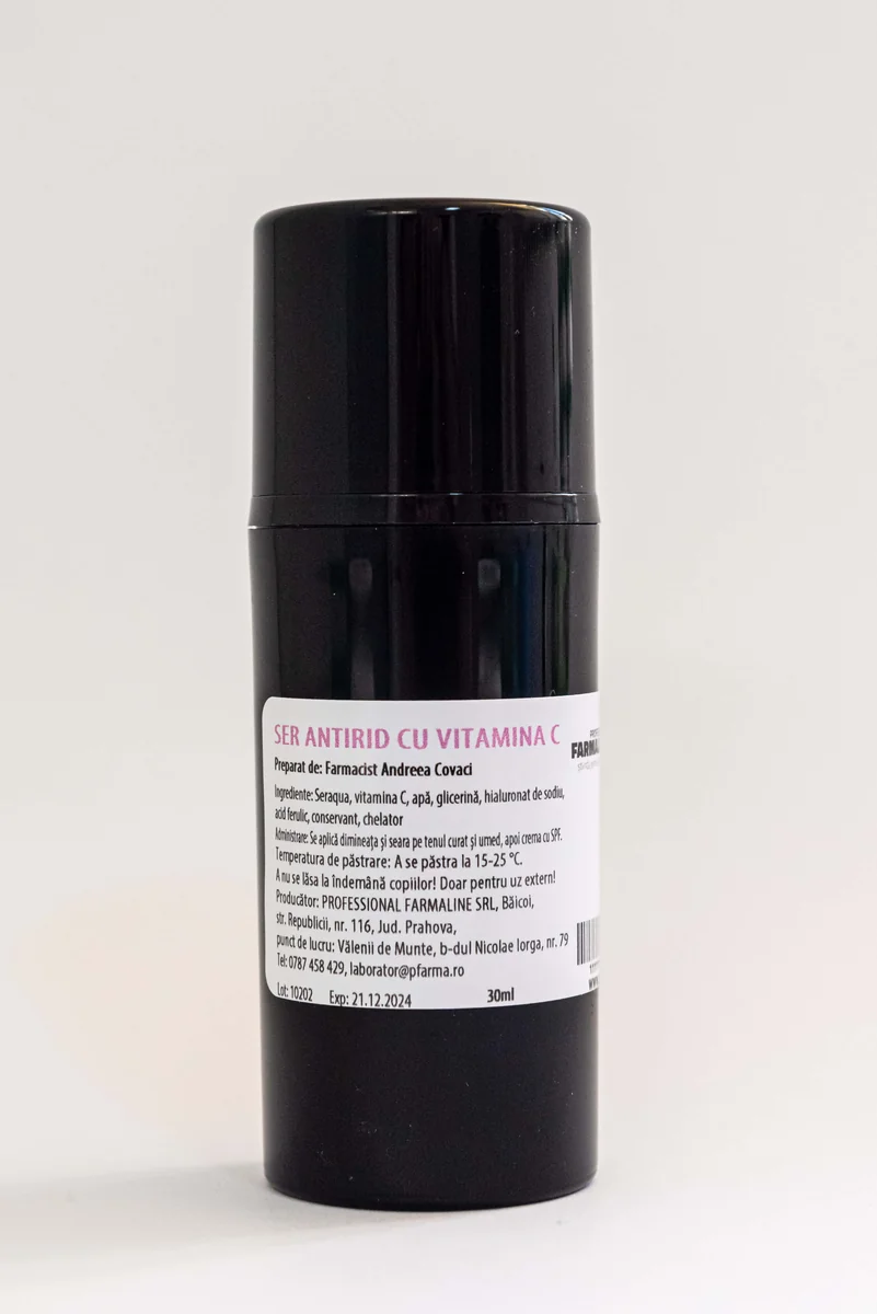Ser antirid cu Vitamina C, 30 ml
