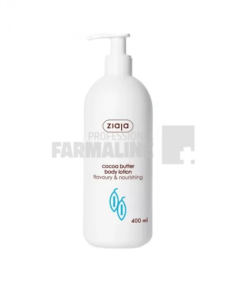 Ziaja Lotiune de corp cu unt de cacao 400 ml