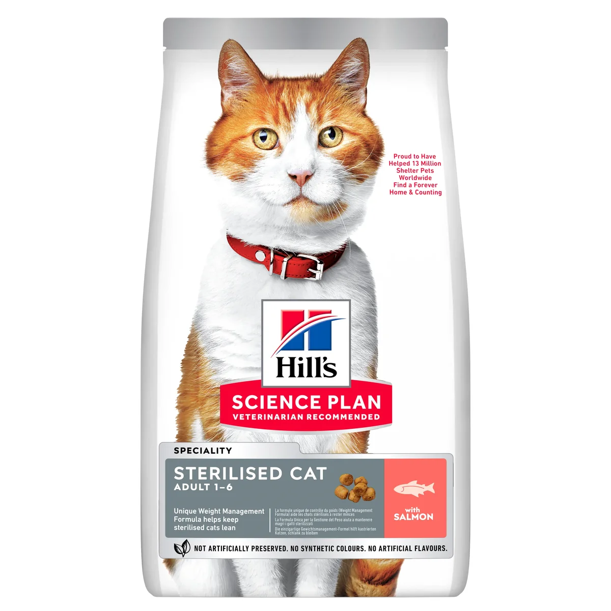 Hill's Science Plan Feline Adult Sterilised Salmon, 1.5 kg