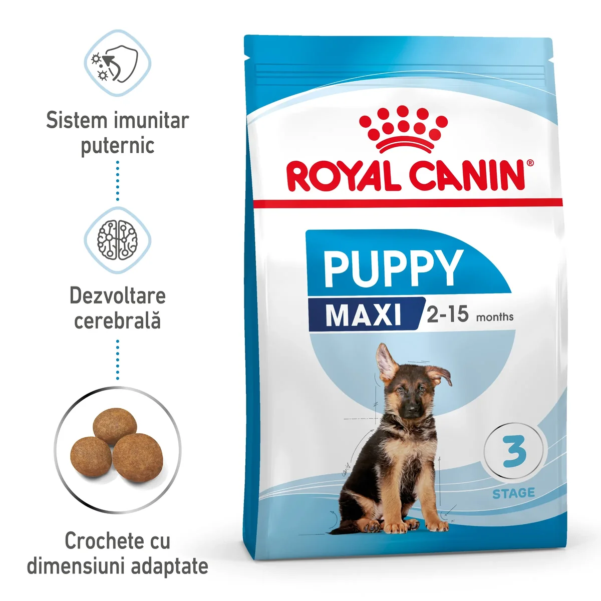 Royal Canin Maxi Puppy hrana uscata caine junior, 3 kg