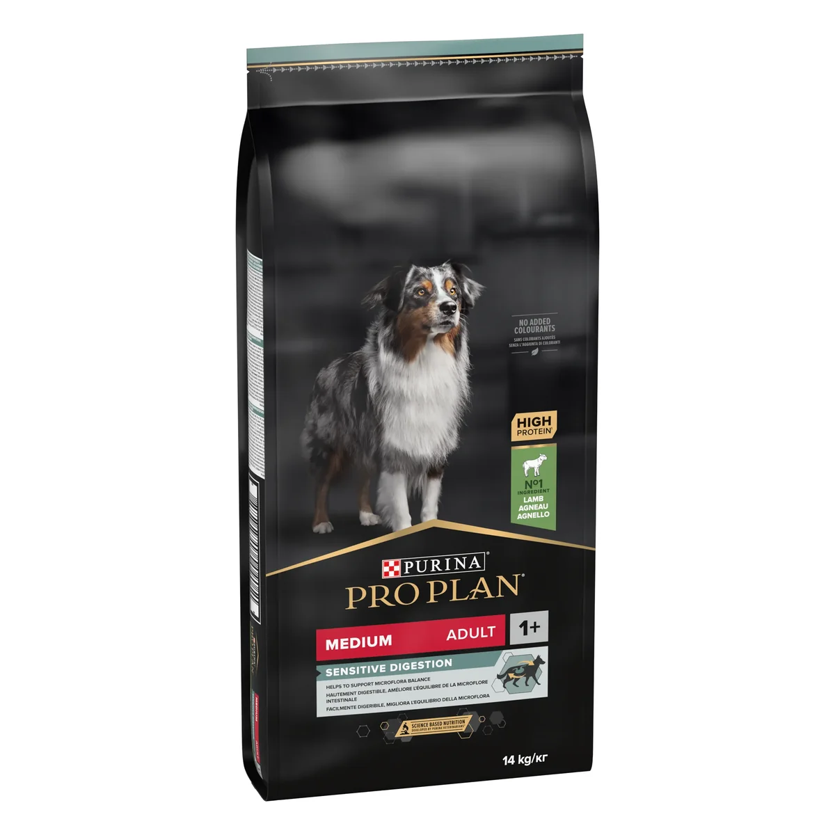 PURINA PRO PLAN ADULT Sensitive Digestion, Talie Medie, Miel, 10 kg