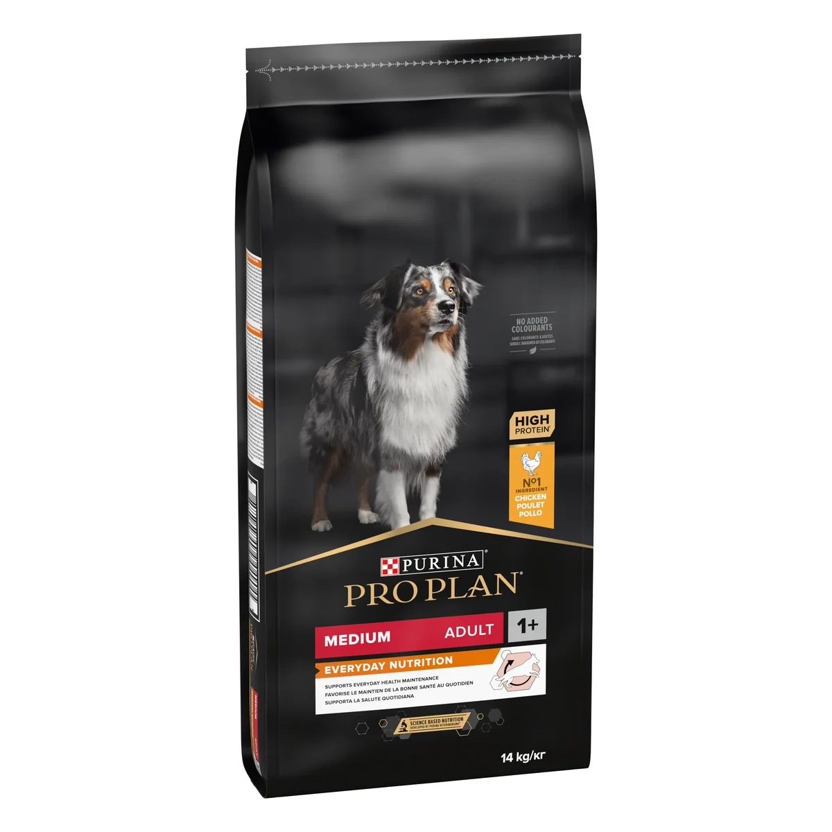 PURINA PRO PLAN ADULT Everyday Nutrition, Talie Medie, Pui, 10 kg