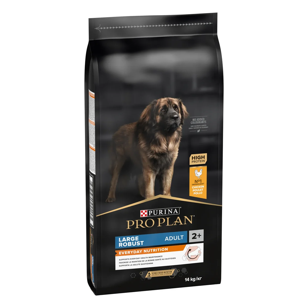PURINA PRO PLAN ADULT Everyday Nutrition, Talie Mare Robustă, Pui, 10 kg