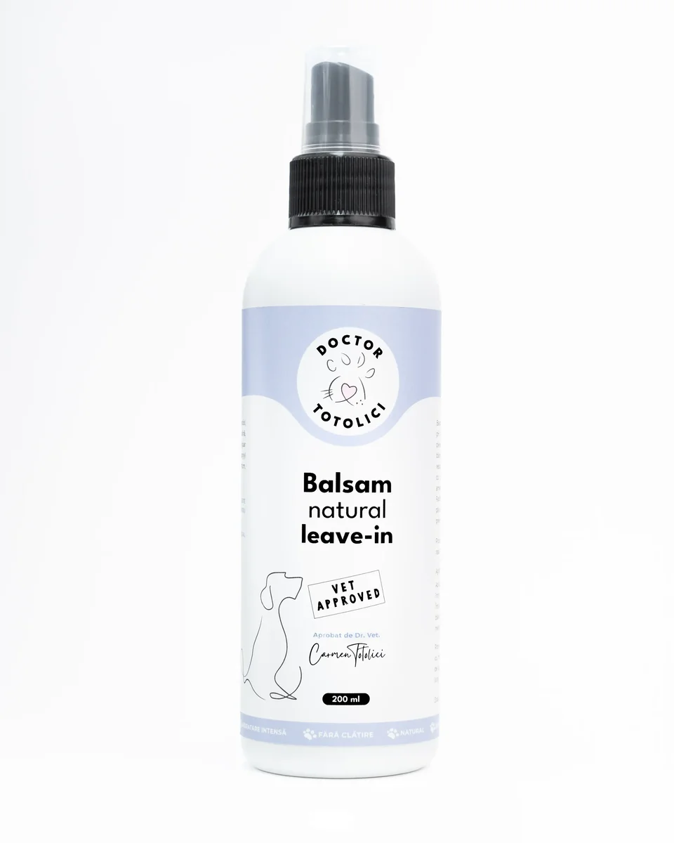 Balsam natural leave-in Doctor Totolici, 200 ml