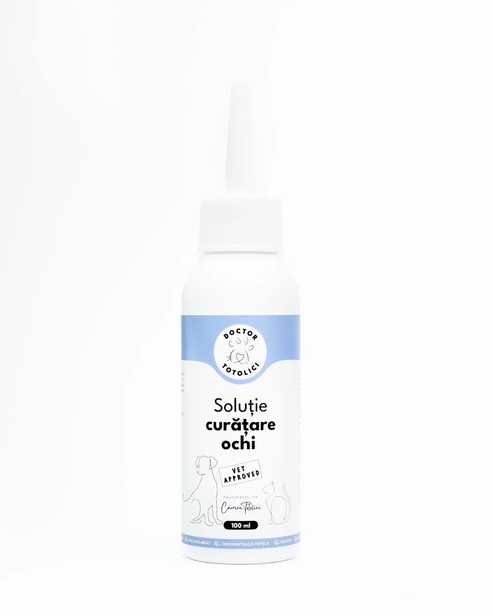 Solutie curatare ochi Doctor Totolici, 100 ml