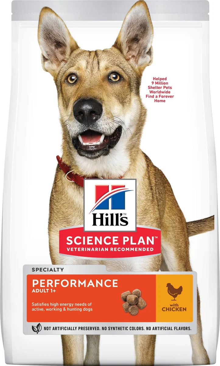 Hill's Science Plan Canine Adult Performance hrană pentru câini cu pui, 14 kg