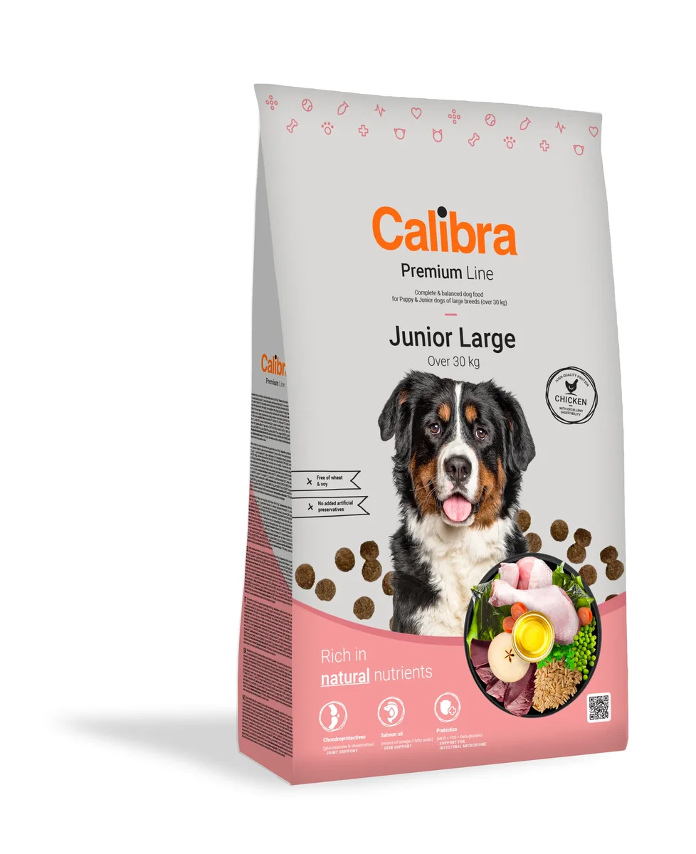 Calibra Dog Premium Line Junior Large, 3 kg