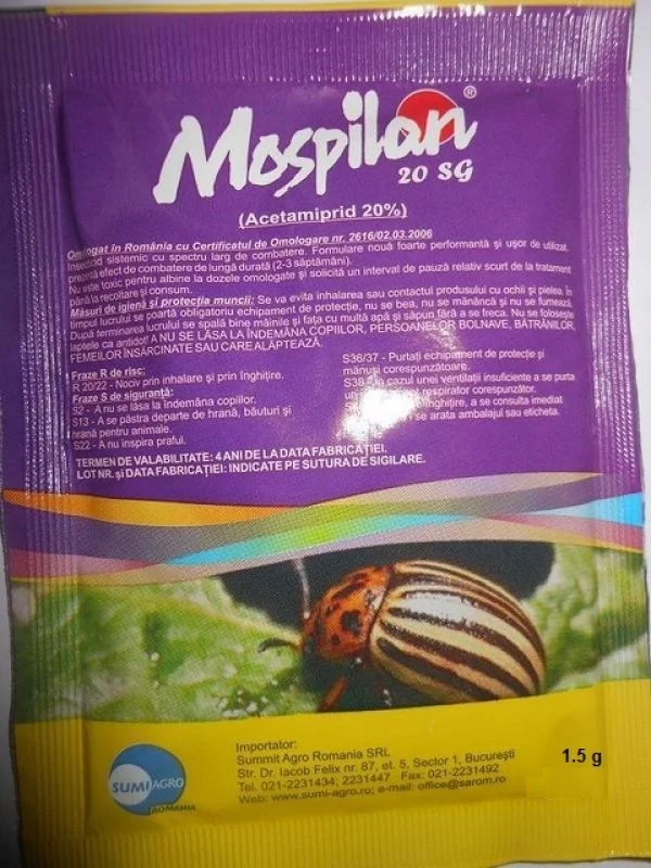 MOSPILAN, 3 g