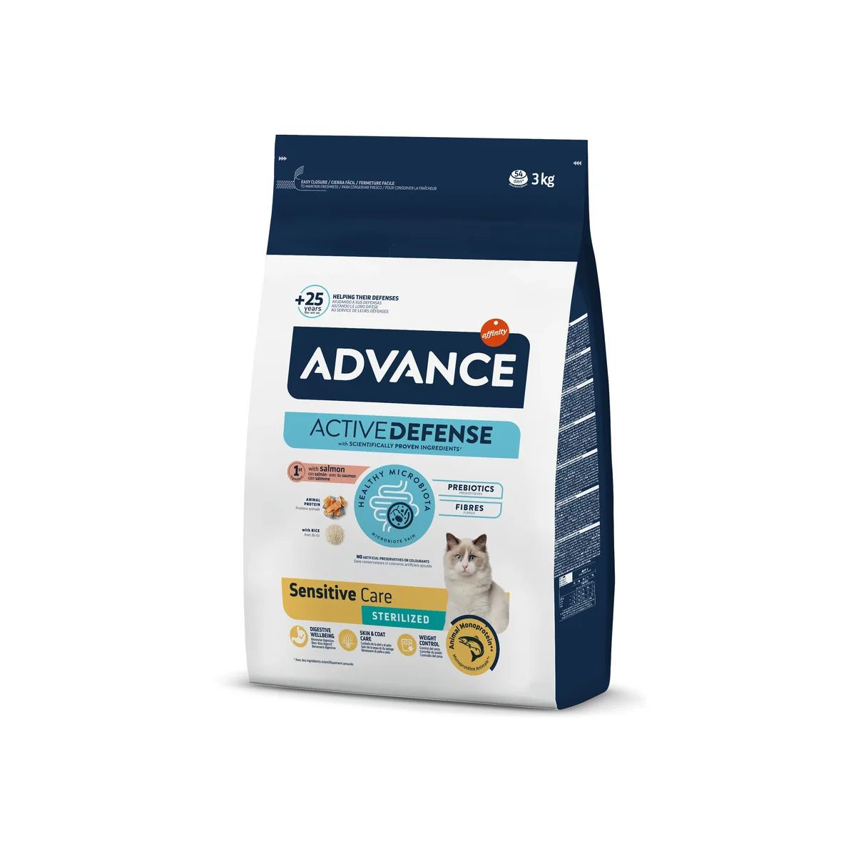 Advance Cat Sterilised Somon Sensitive, 3 kg