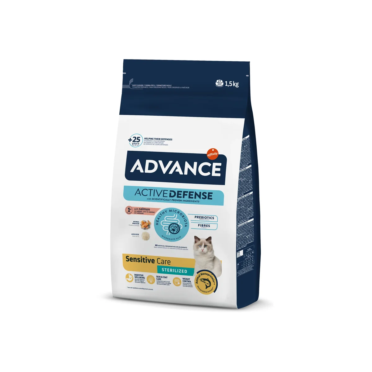 Advance Cat Sterilised Somon Sensitive, 1.5 kg