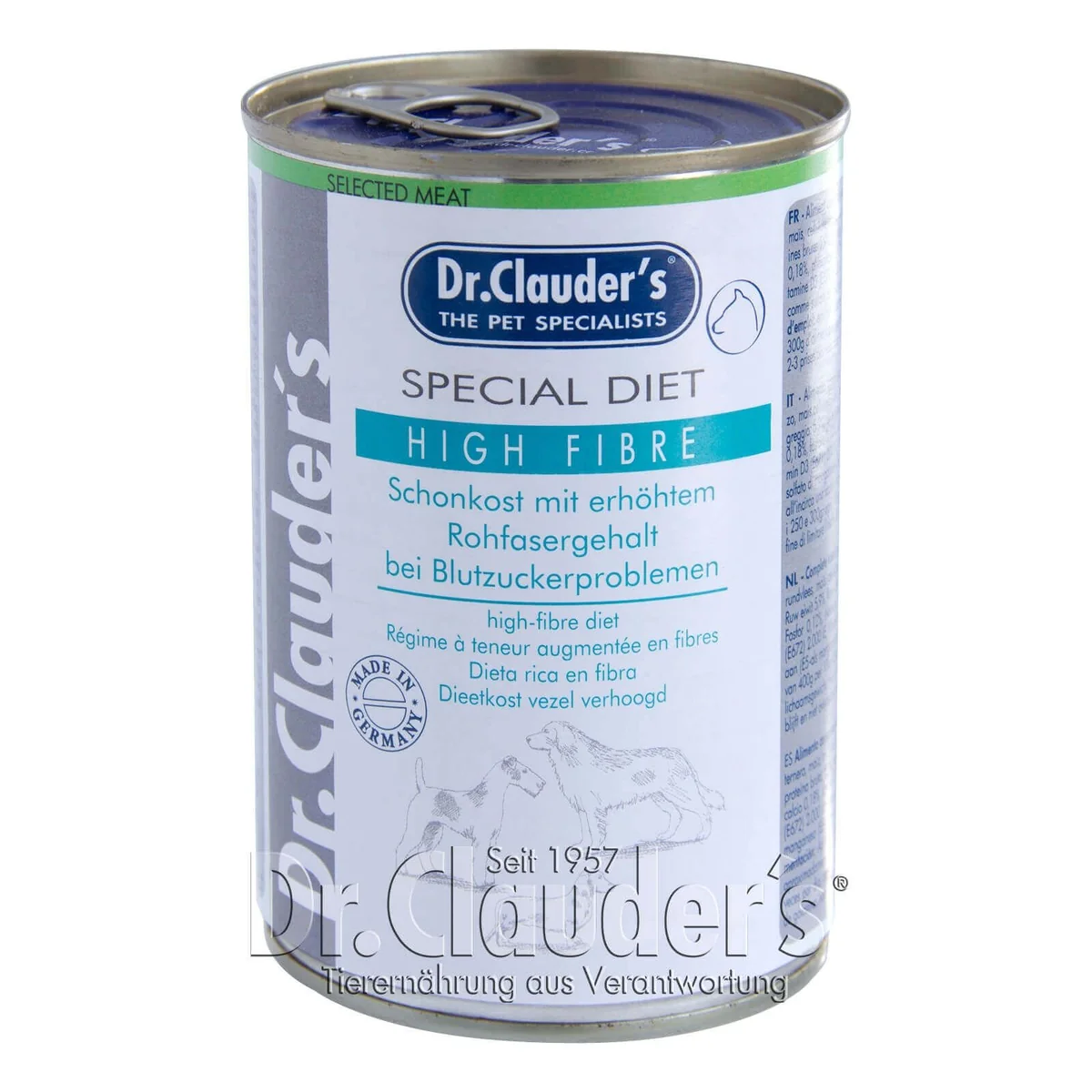 Dr. Clauder's Dog High Fibre, 400 g
