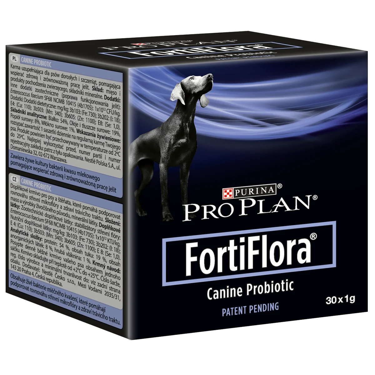 Purina Pro Plan Veterinary Diets Fortiflora Canine, 30 x 1 g