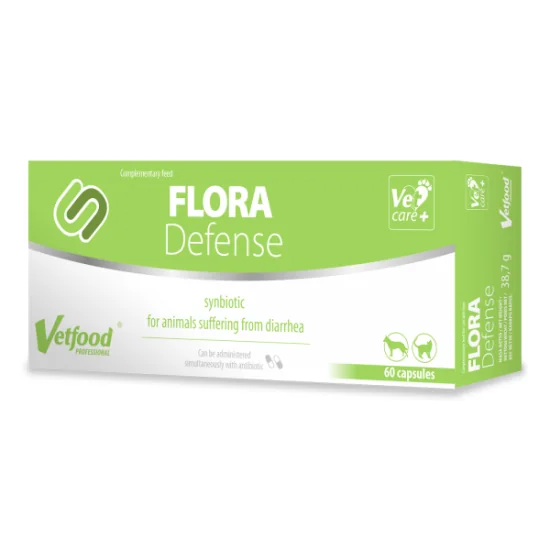 VetFood Flora Defense, 60 capsule