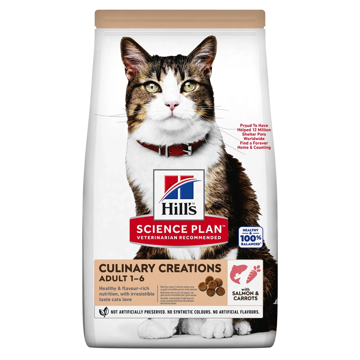 Hill's Science Plan Feline Adult Salmon & Carrot, 10 kg