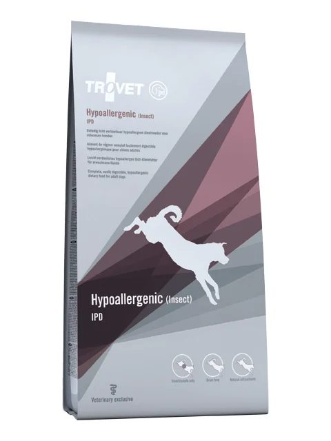 Trovet Dog Hypoallergenic cu Proteina de Insecte, 10 kg