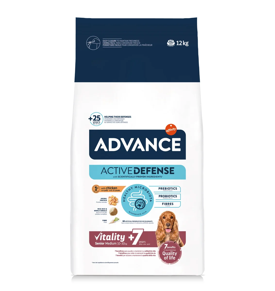 Advance Dog Medium Senior, 12 kg
