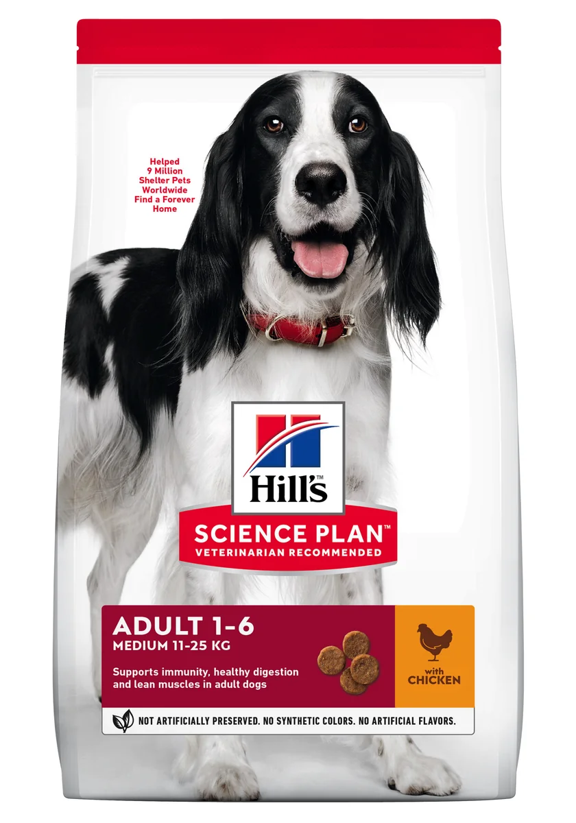 Hill's Science Plan Canine Adult Medium Chicken, 2.5 kg