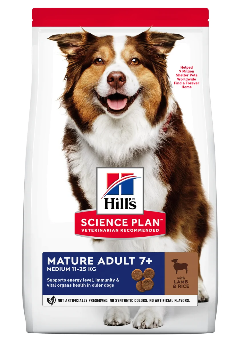 Hill's Science Plan Canine Mature Medium Lamb and Rice, 14 kg