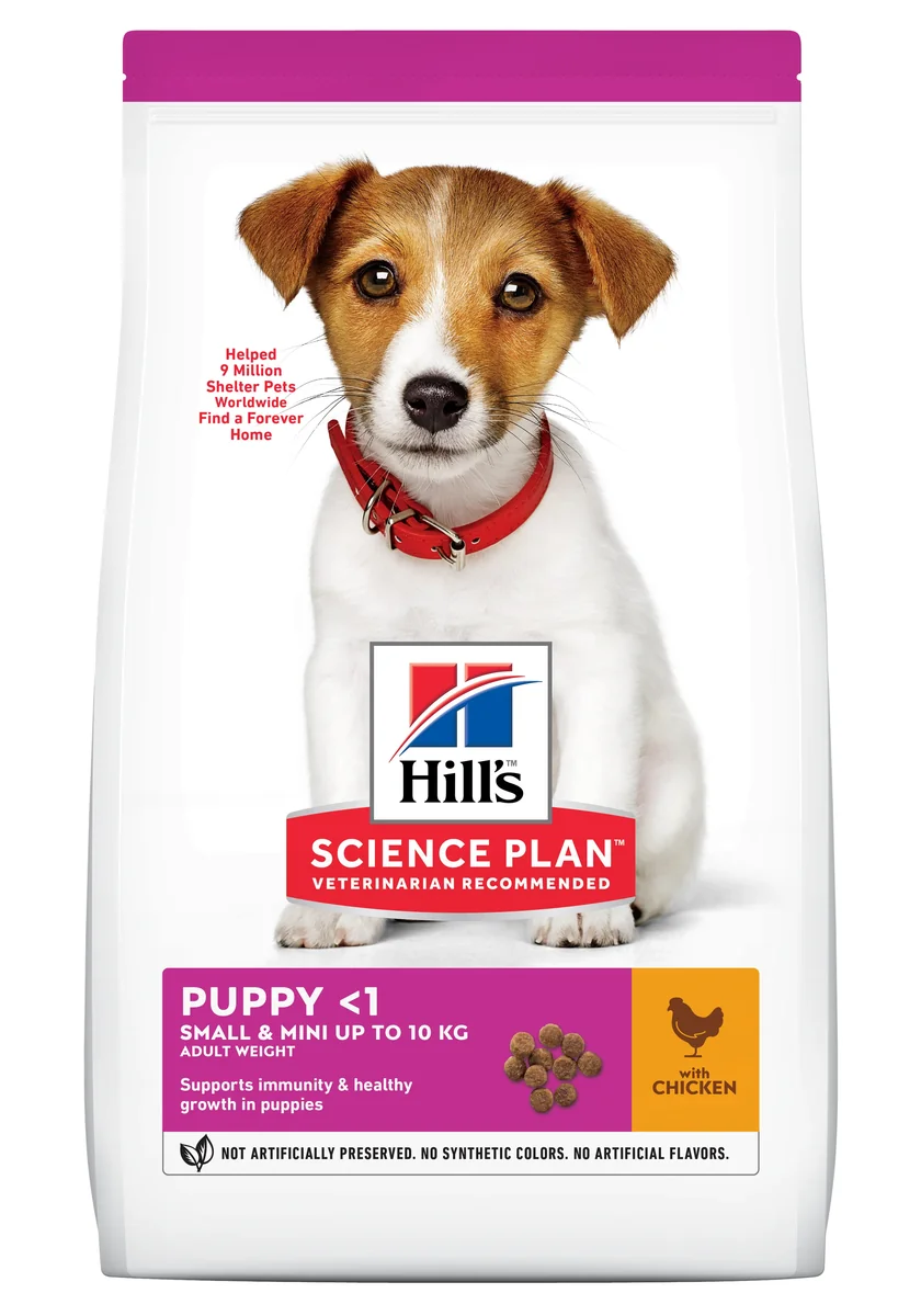 Hill's Science Plan Canine Puppy Small and Mini Chicken, 3 kg