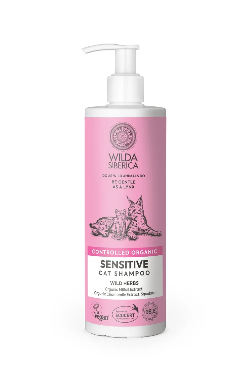 Sampon Wilda Siberica, Cat Sensitive, 400 ml