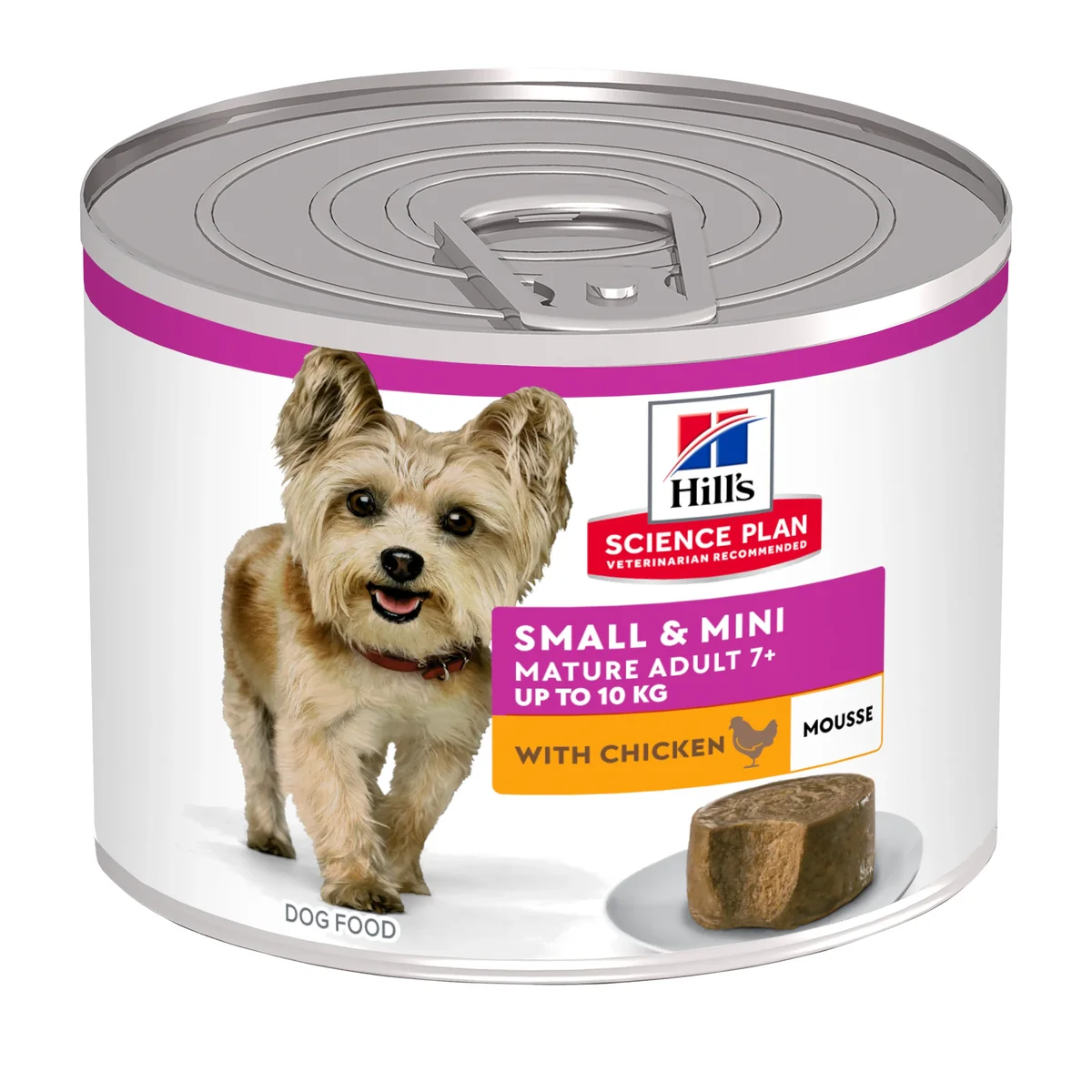 Hill's Science Plan Canine Mature Small & Mini Mousse Chicken, 200 g