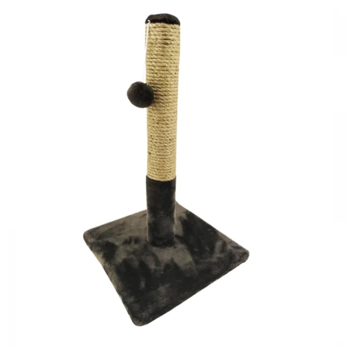 Ansamblu de joaca pentru pisici tip coloana pe suport Ciocolata 50 x 30 cm
