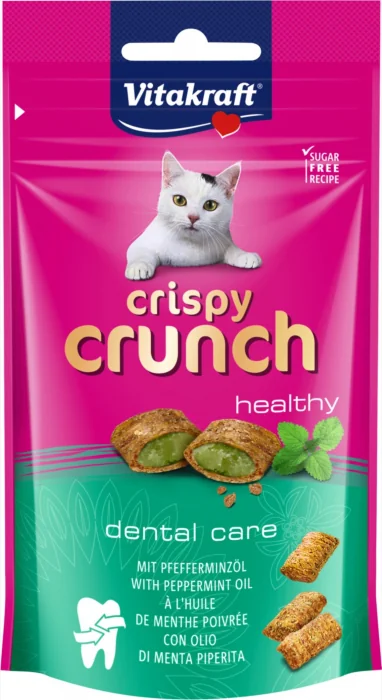 Recompense pisica Vitakraft Crispy Crunch Dental 60 g