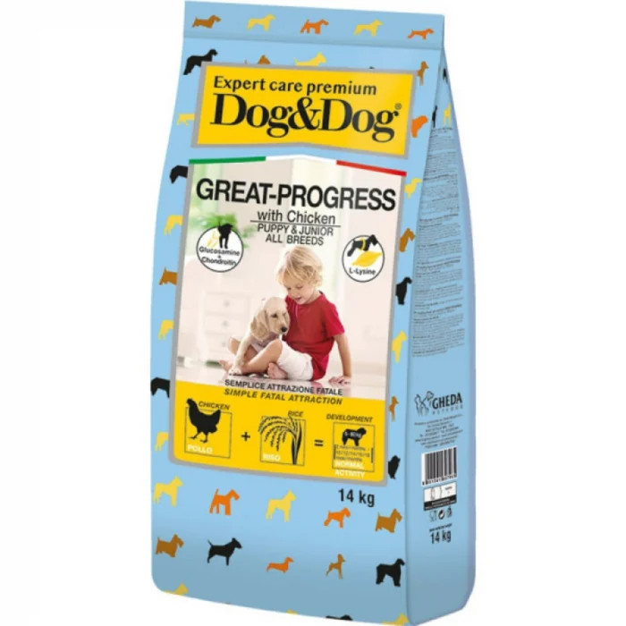 Hrana uscata puppy DogDog Expert Premium Crestere sanatoasa 14 kg