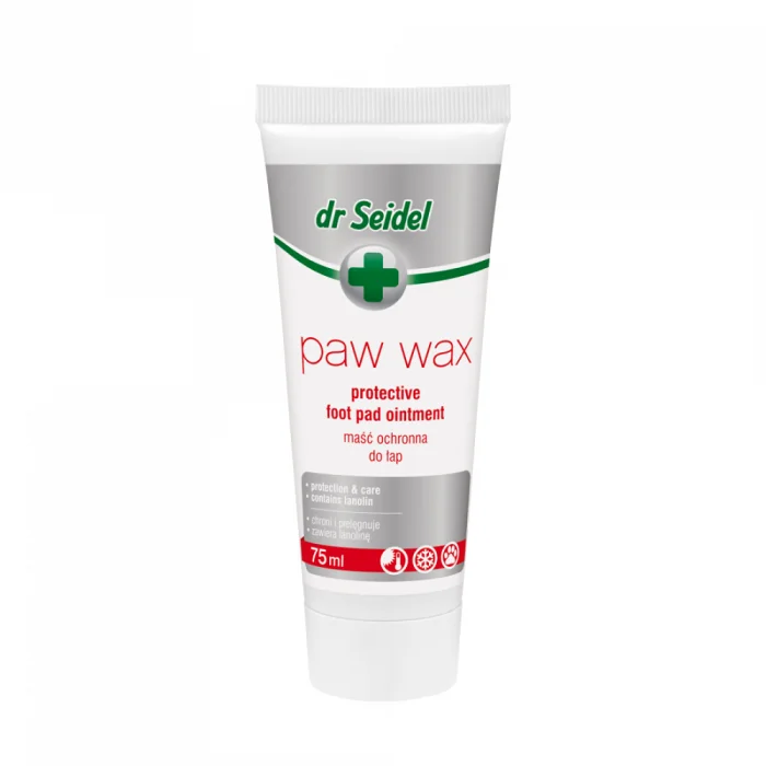 Unguent cu lanolina pentru labute, Dr. Seidel, Paw Wax, 75 ml