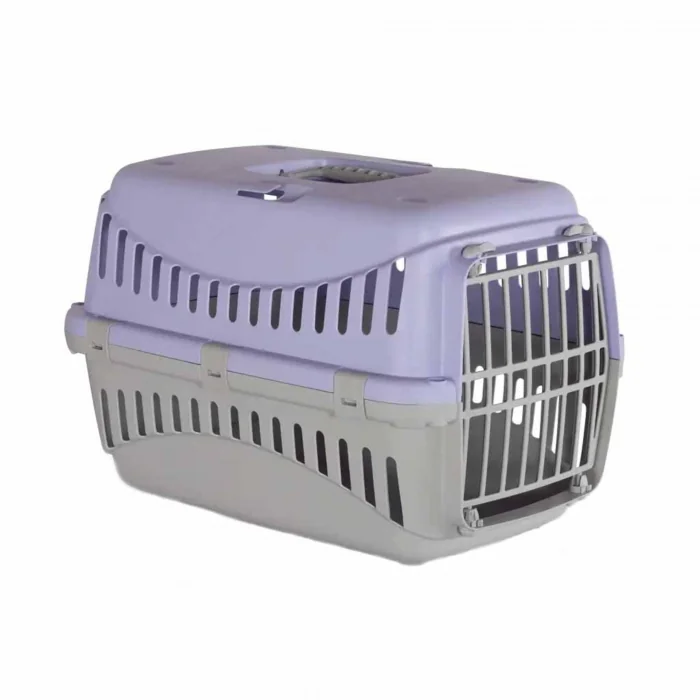 Cusca transport animale MPB GIPSY XS, 39x26x25 cm, usa plastic, Lila