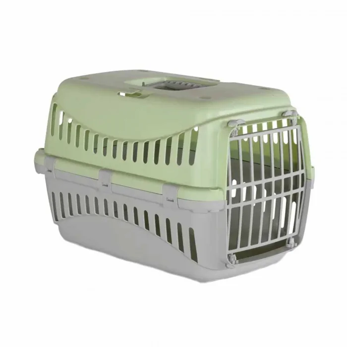 Cusca transport animale MPB GIPSY XS, 39x26x25 cm, usa plastic, verde