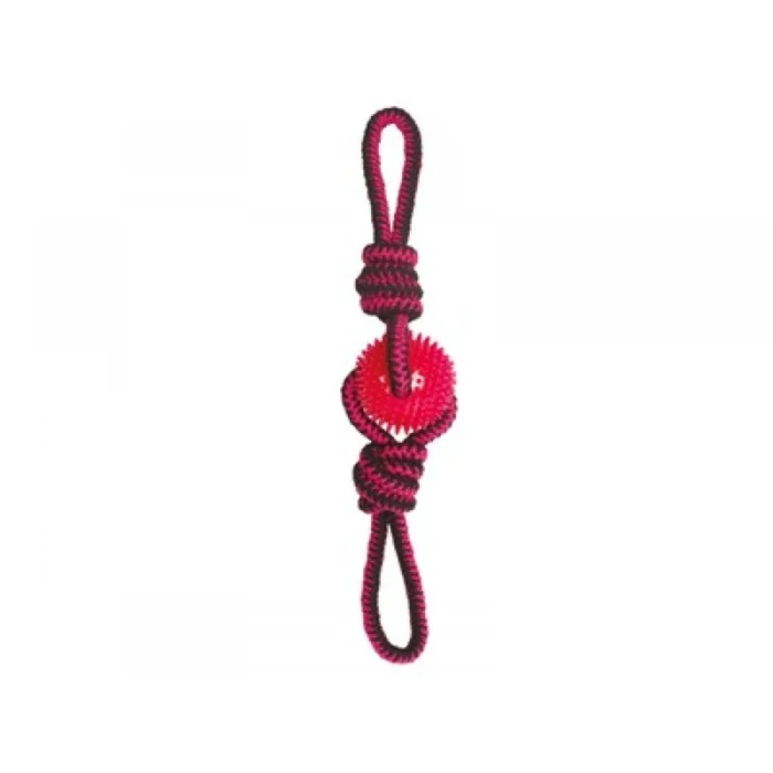 Jucarie pentru caini din sfoara, trio,TWIST M-PETS, 49 cm