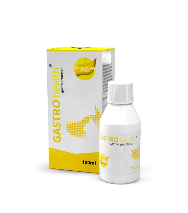 Supliment lichid Gastro Health, este un protector gastric pentru caini si pisici, 50 ml