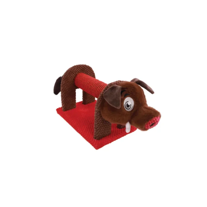 Ansamblu MASCARADE Cat Scratcher ,   Warthog ,   scratcher colorat pentru pisici 52 x 18.5 x 20 cm