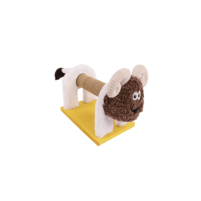 Ansamblu Ram ,   scratcher colorat pentru pisici MASCARADE 49 x 18.5 x 25 cm