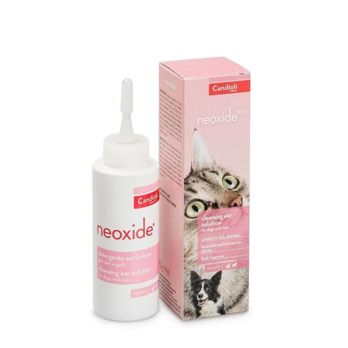NEOXIDE, solutie pentru curatarea urechilor la caini si pisici, 100 ml