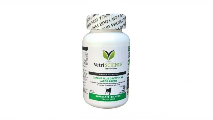Canine Plus Growth XL Large Breed - Vetri Science, 90 tablete