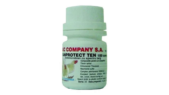 AVIANPROTECT TEN 100 Comprimate