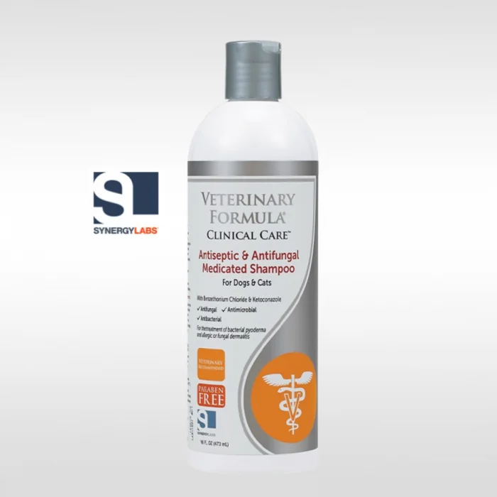 VFCC, Sampon terapeutic Antiseptic  Antigfungic , Synergy Labs, 473 ml