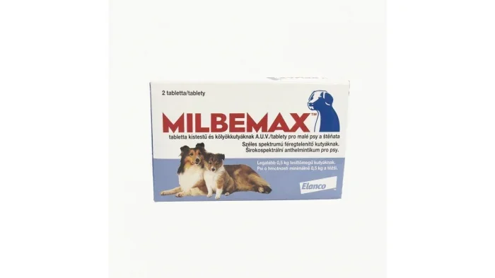 Milbemax Dog 2.5 25 mg ( 5 kg), 50 tablete