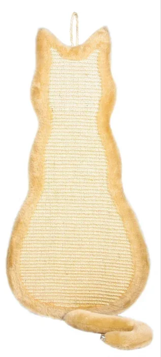 Sisal Perete In Forma de Pisica 35x69 cm Bej