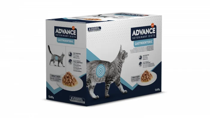 Hrana umeda pisici Advance Gastroenteric - plic 12x85 g